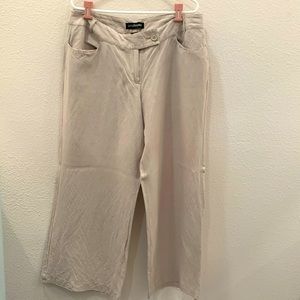 Lane Bryant linen pants. Size 14